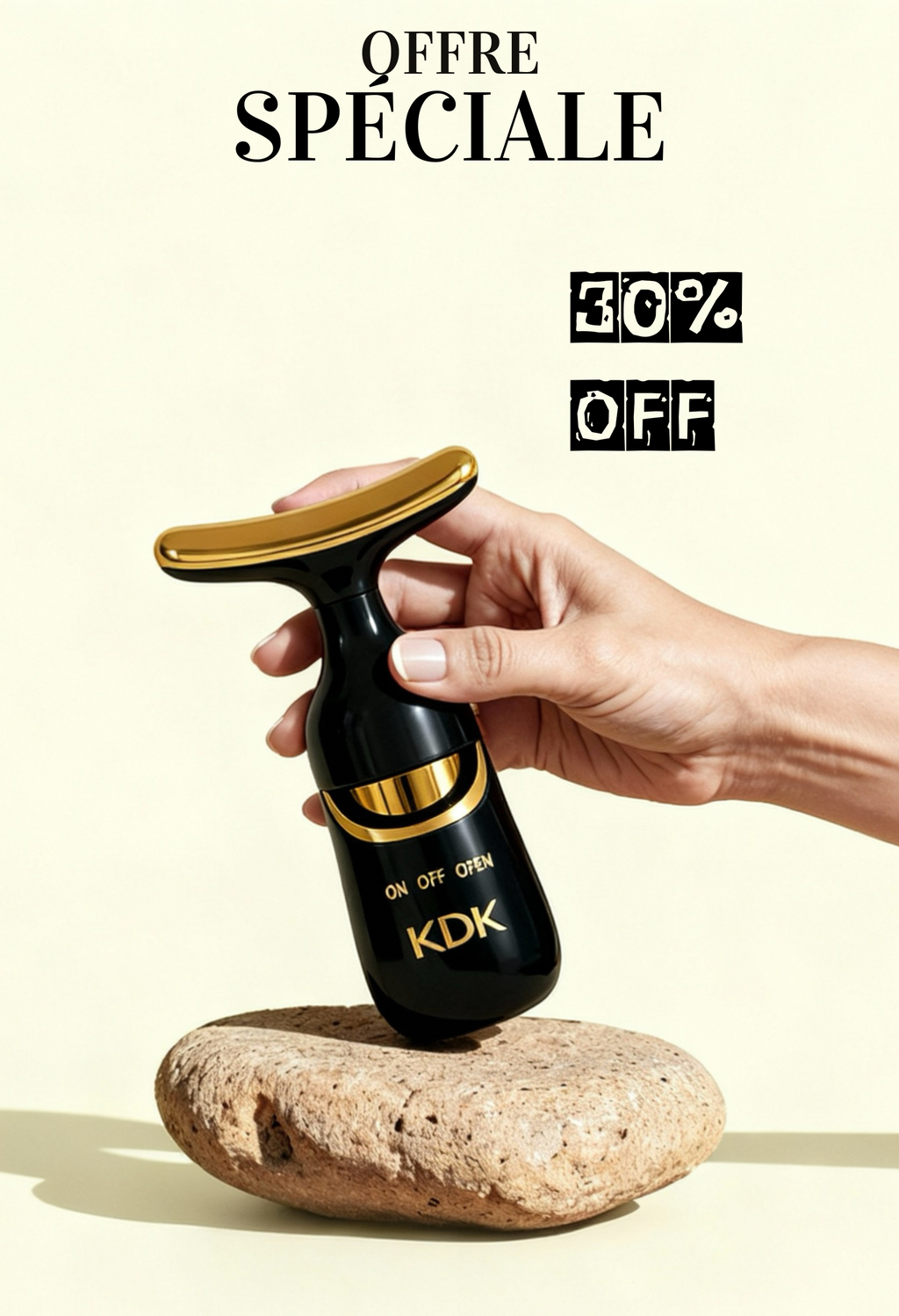 Appareil Lifting 3 en 1 : Peau ferme & éclat naturel